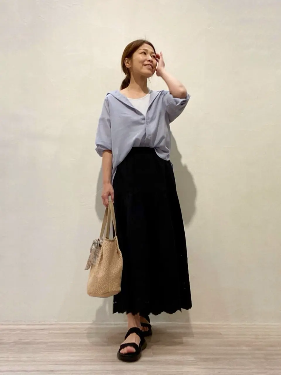 ONWARD CROSSET SELECT 長利 コーディネート画像