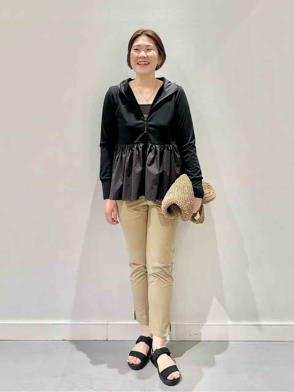 ONWARD CROSSET SELECT 林 コーディネート画像