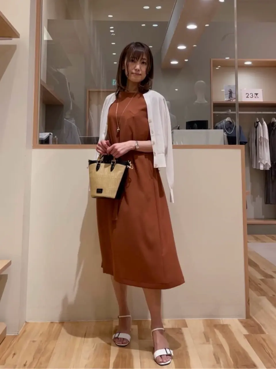 ONWARD CROSSET SELECT スタッフ コーディネート画像