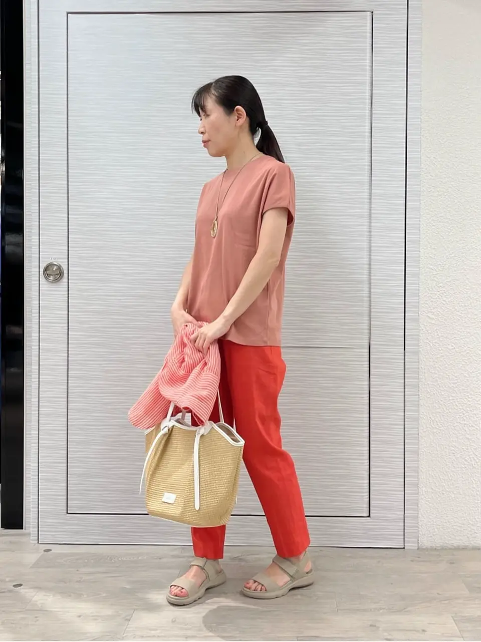 ONWARD CROSSET SELECT 大川 コーディネート画像