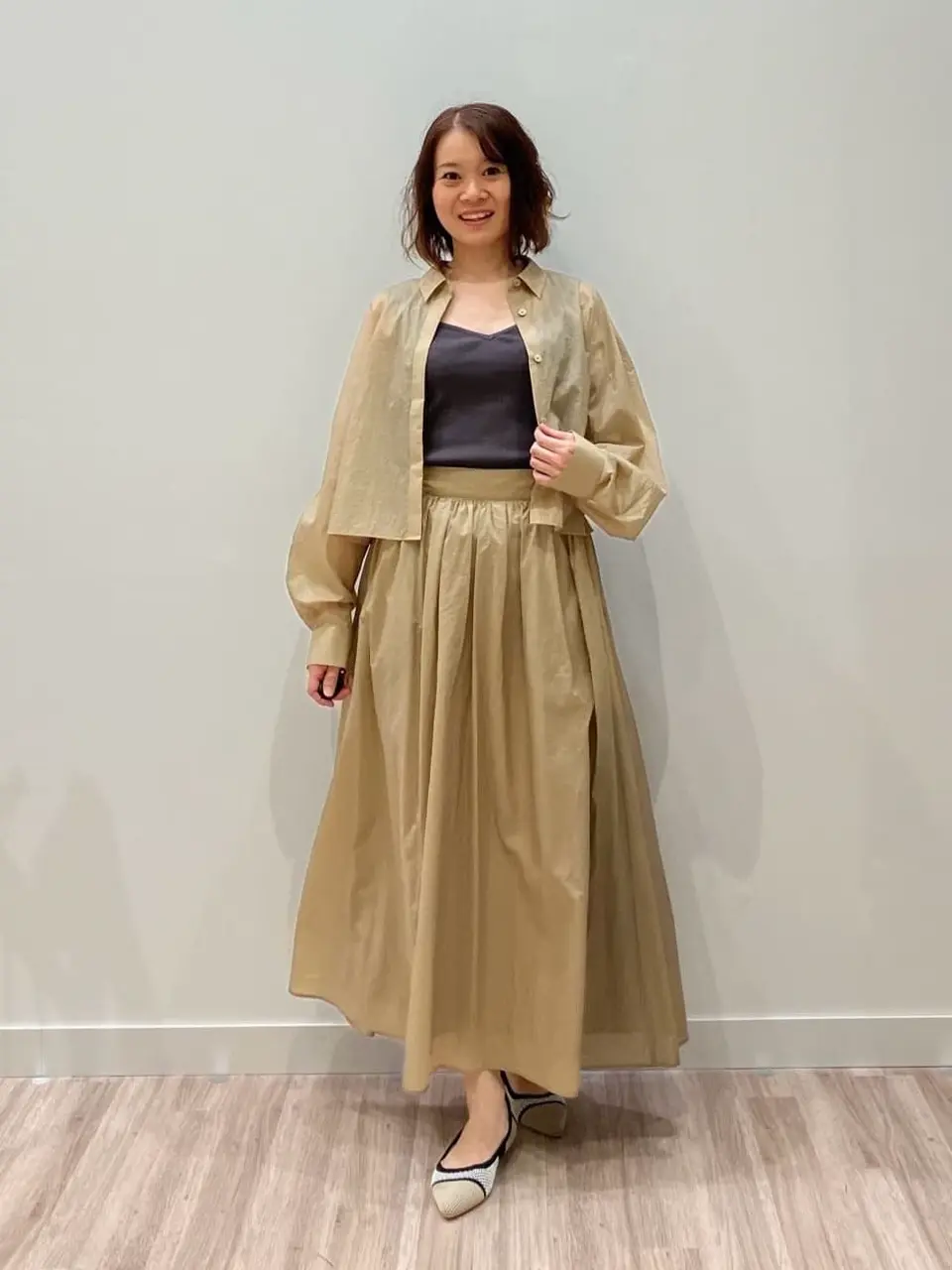 ONWARD CROSSET SELECT 林 コーディネート画像