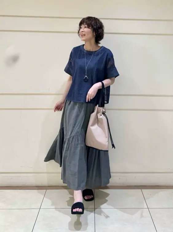 ONWARD CROSSET SELECT maruri コーディネート画像