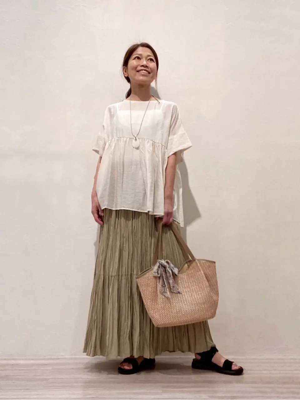 ONWARD CROSSET SELECT 長利 コーディネート画像