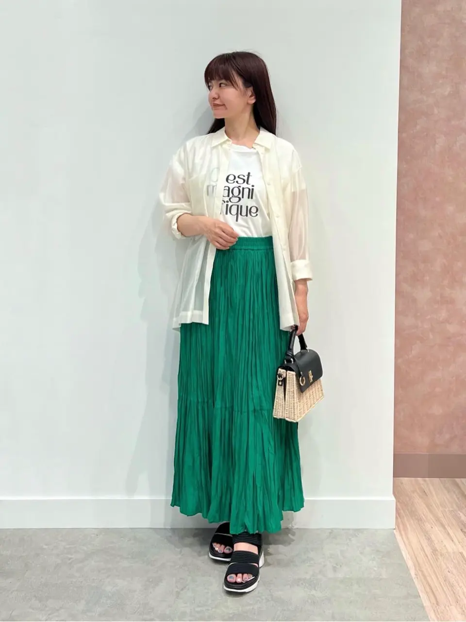 ONWARD CROSSET SELECT スタッフ コーディネート画像