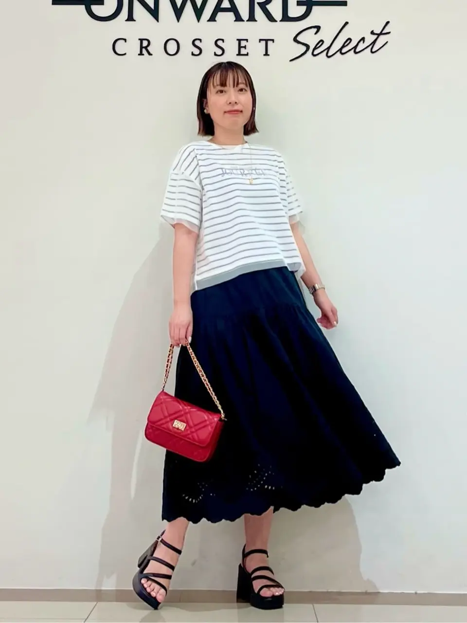 ONWARD CROSSET SELECT スタッフ コーディネート画像