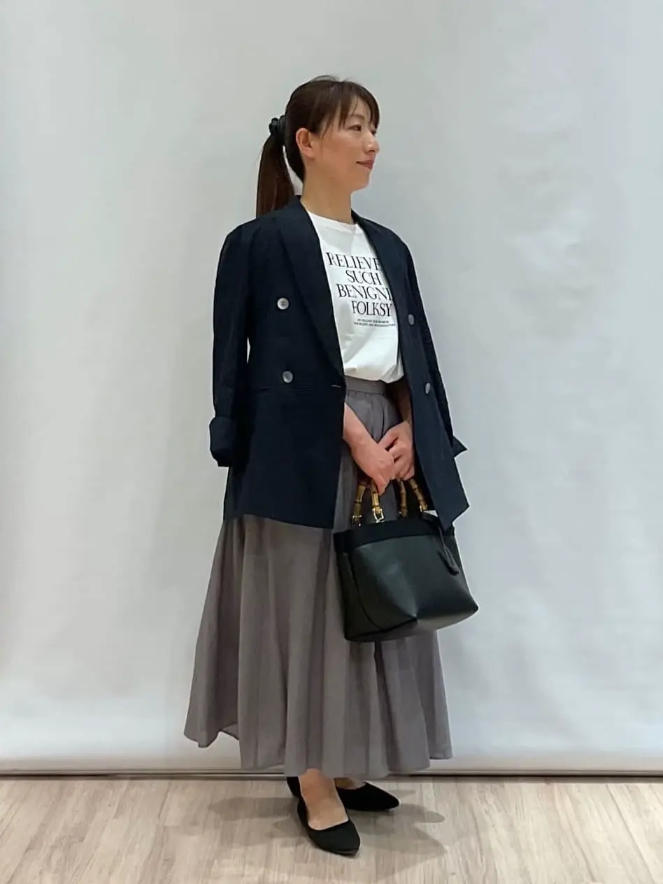 ONWARD CROSSET SELECT 深田 コーディネート画像