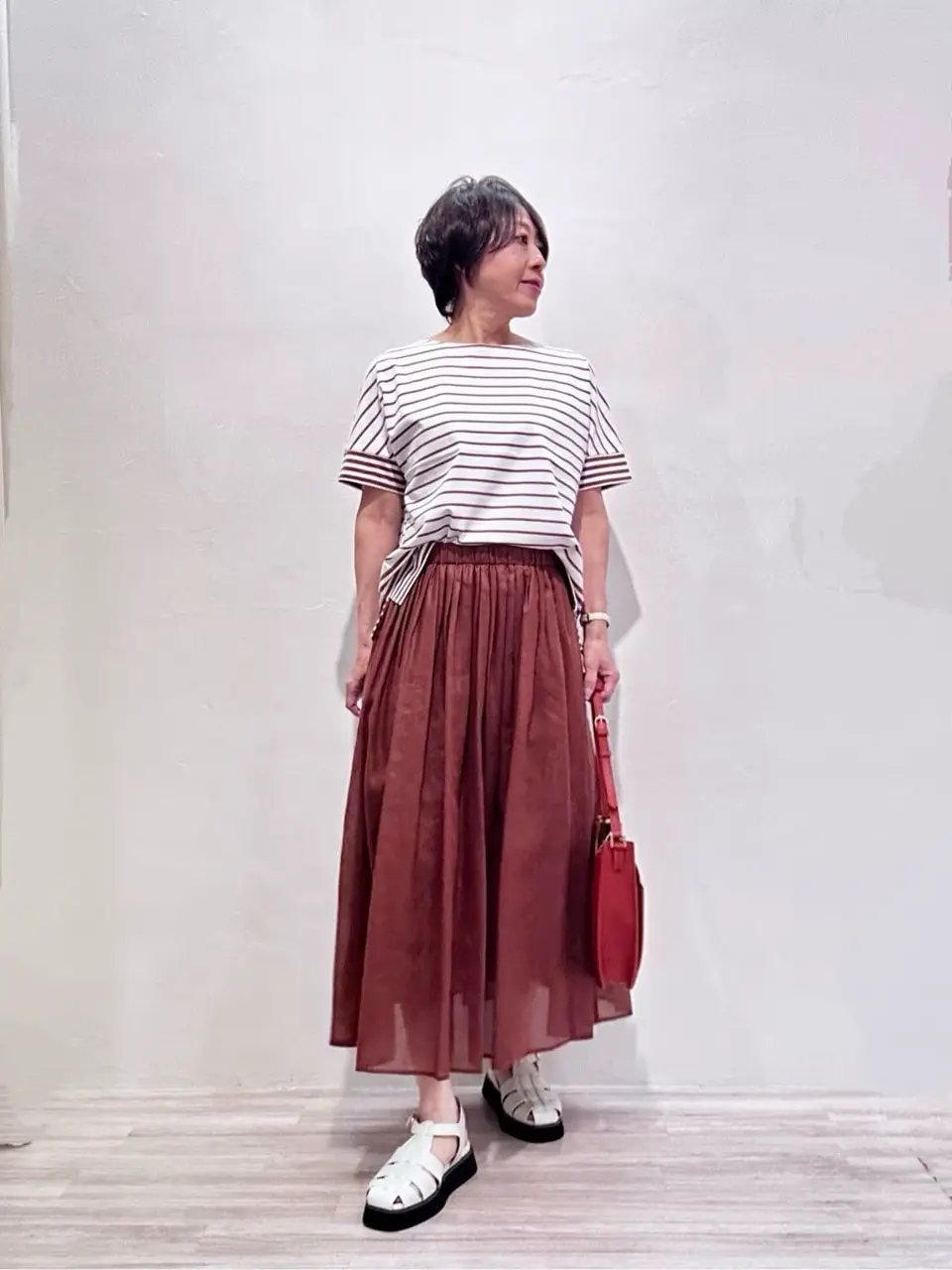 ONWARD CROSSET SELECT 亀山 コーディネート画像