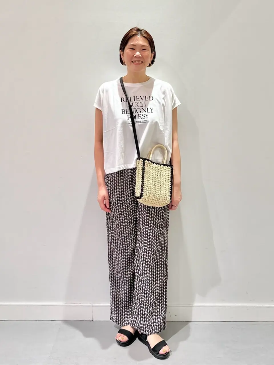 ONWARD CROSSET SELECT 林 コーディネート画像