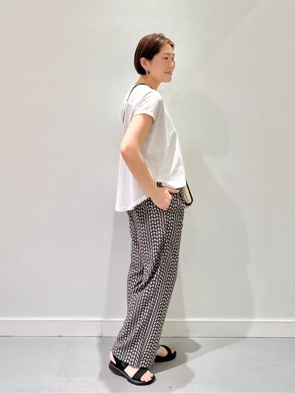 ONWARD CROSSET SELECT 林 コーディネート画像