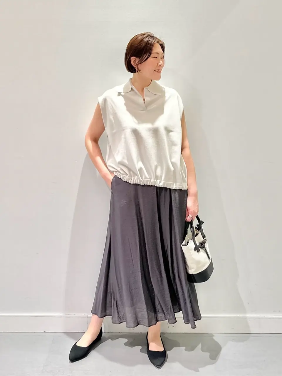 ONWARD CROSSET SELECT 林 コーディネート画像