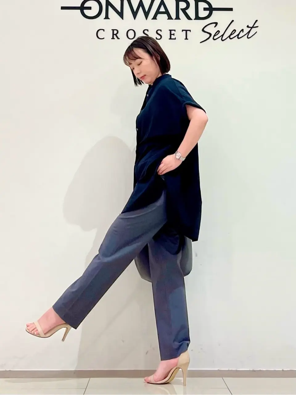 ONWARD CROSSET SELECT スタッフ コーディネート画像