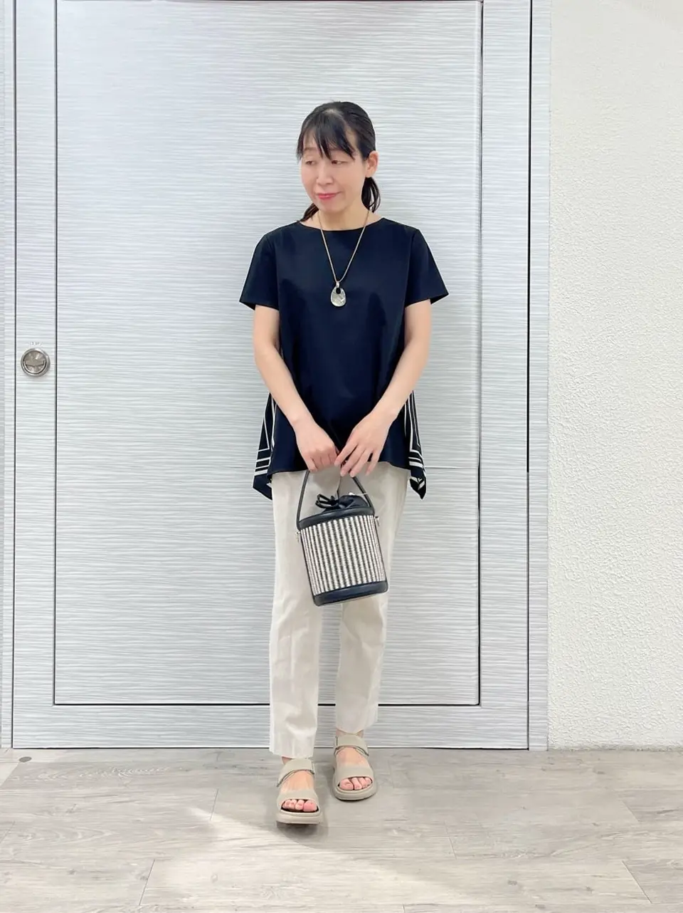 ONWARD CROSSET SELECT 大川 コーディネート画像