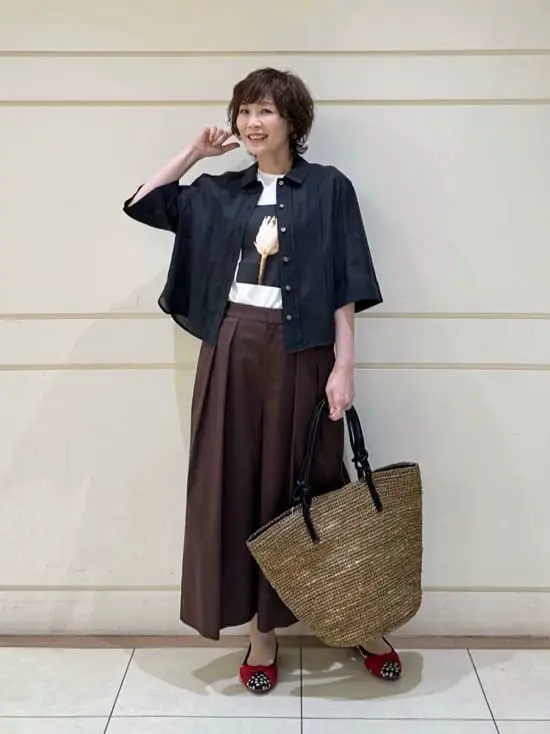 ONWARD CROSSET SELECT maruri コーディネート画像