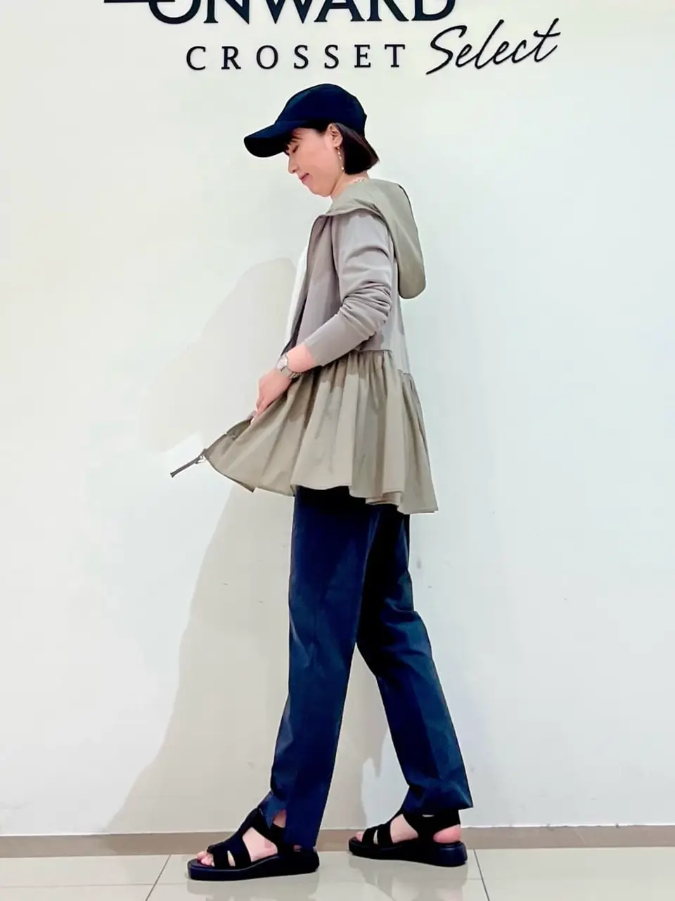 ONWARD CROSSET SELECT スタッフ コーディネート画像