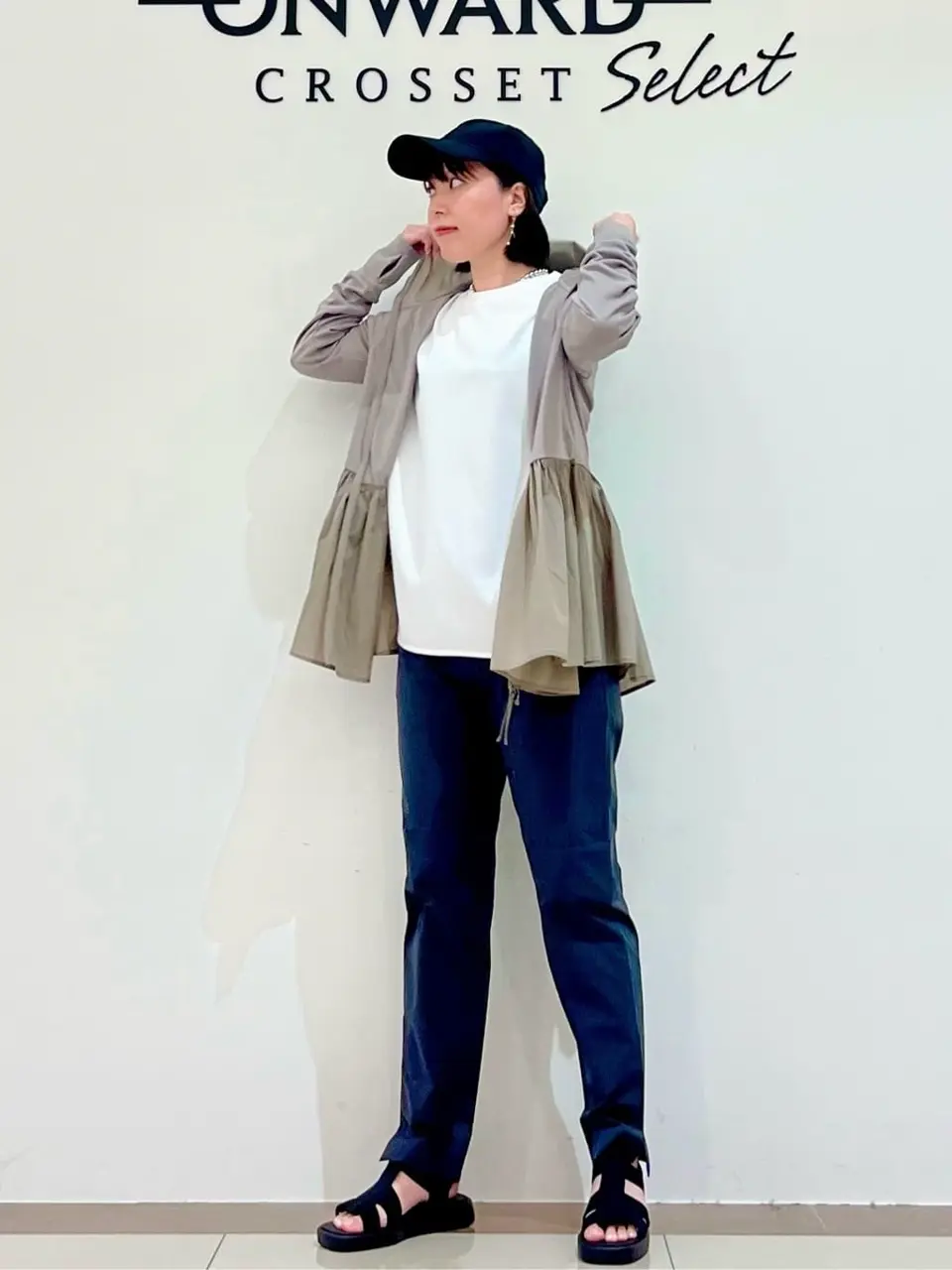 ONWARD CROSSET SELECT スタッフ コーディネート画像