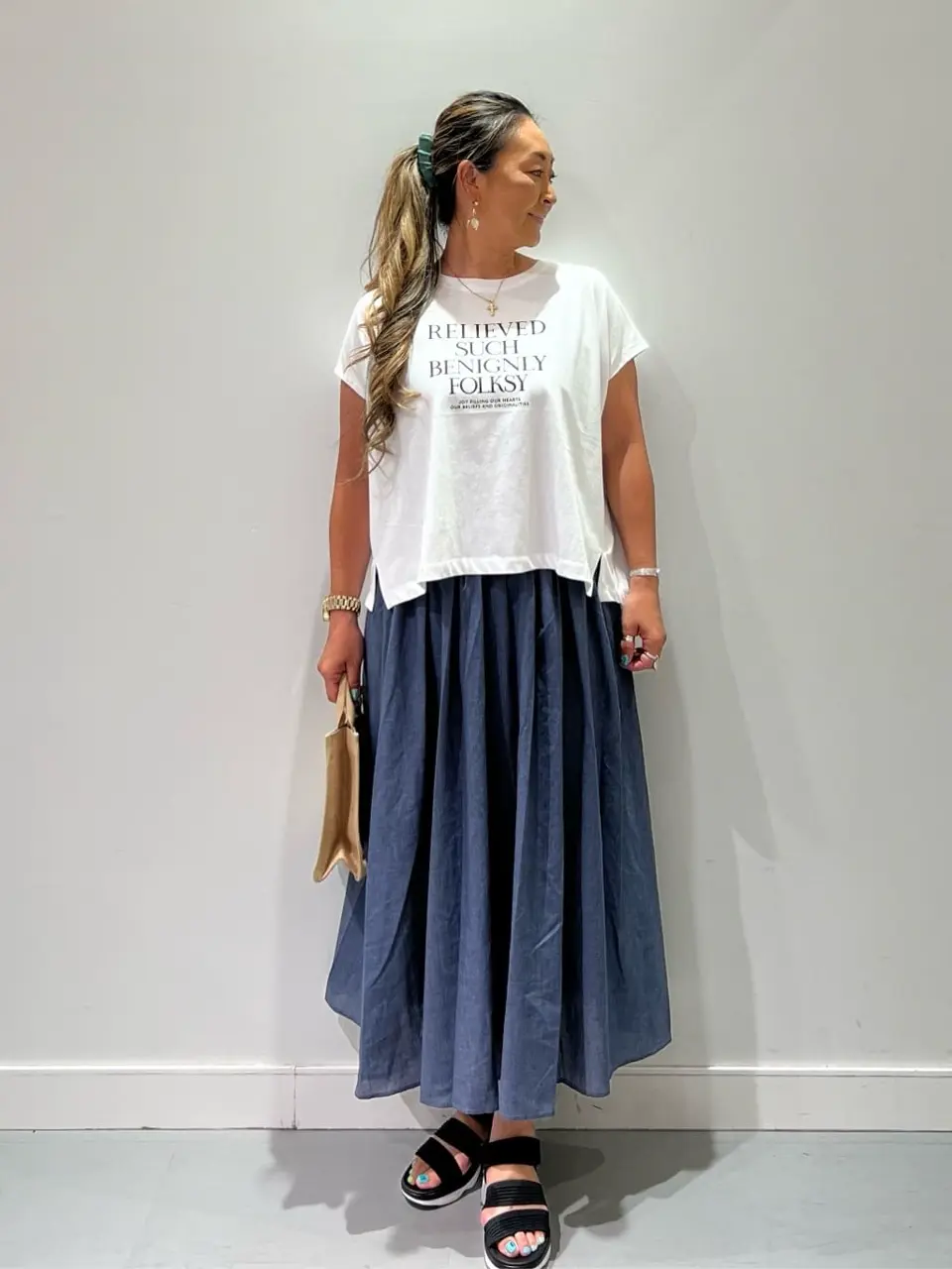  流石　 コーディネート画像