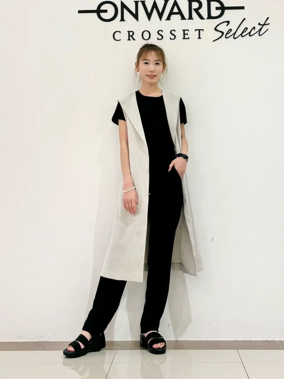 ONWARD CROSSET SELECT スタッフ コーディネート画像