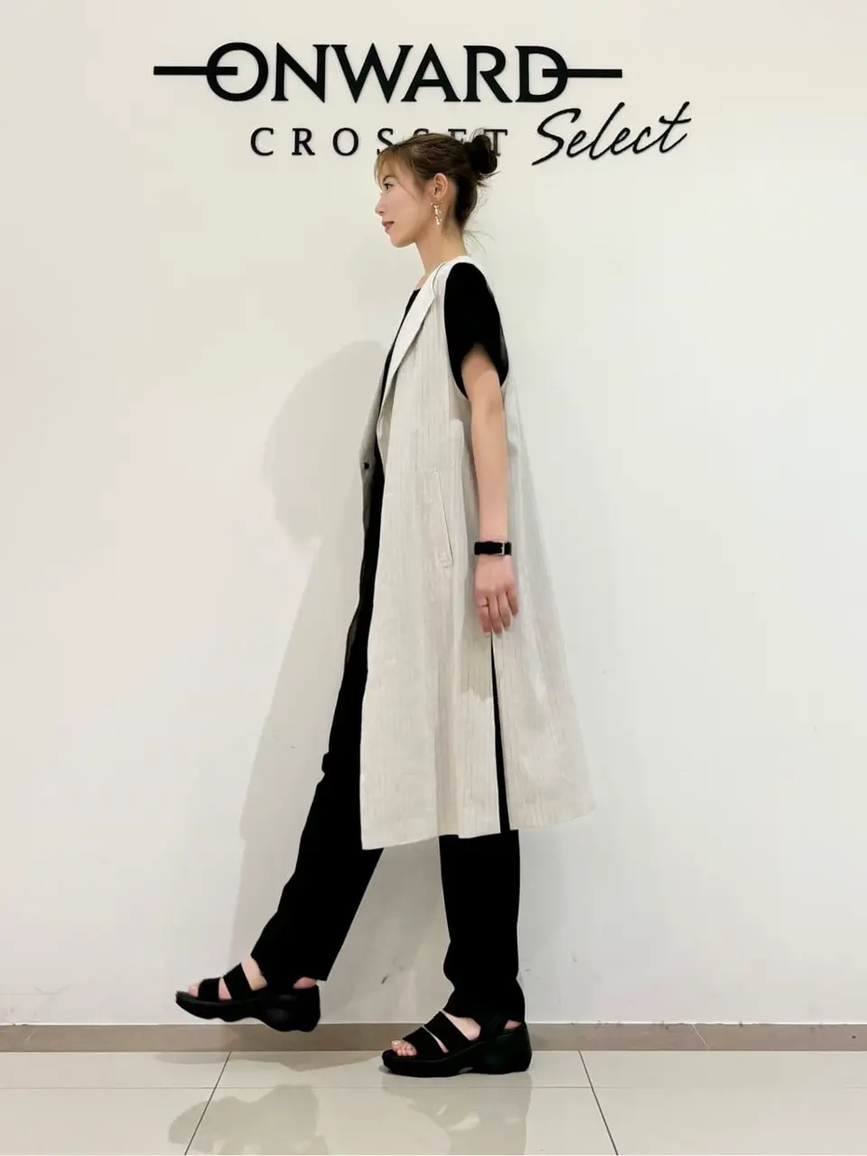 ONWARD CROSSET SELECT スタッフ コーディネート画像