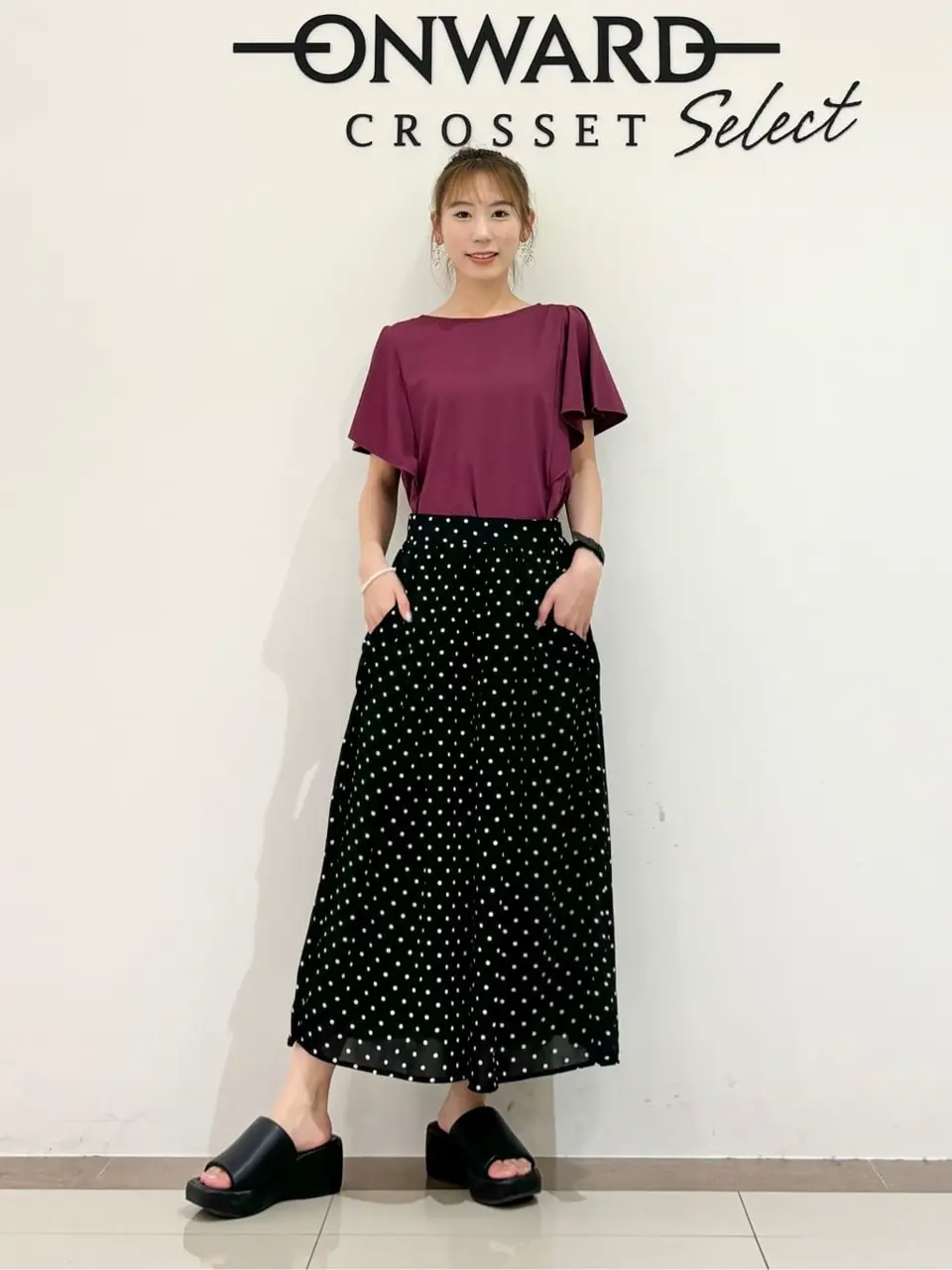 ONWARD CROSSET SELECT スタッフ コーディネート画像