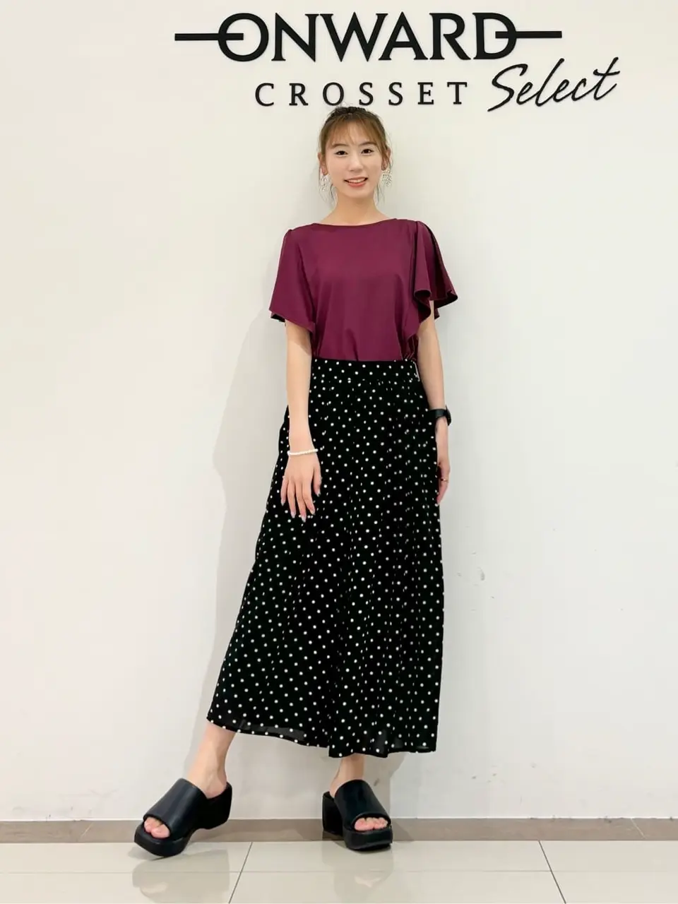 ONWARD CROSSET SELECT スタッフ コーディネート画像