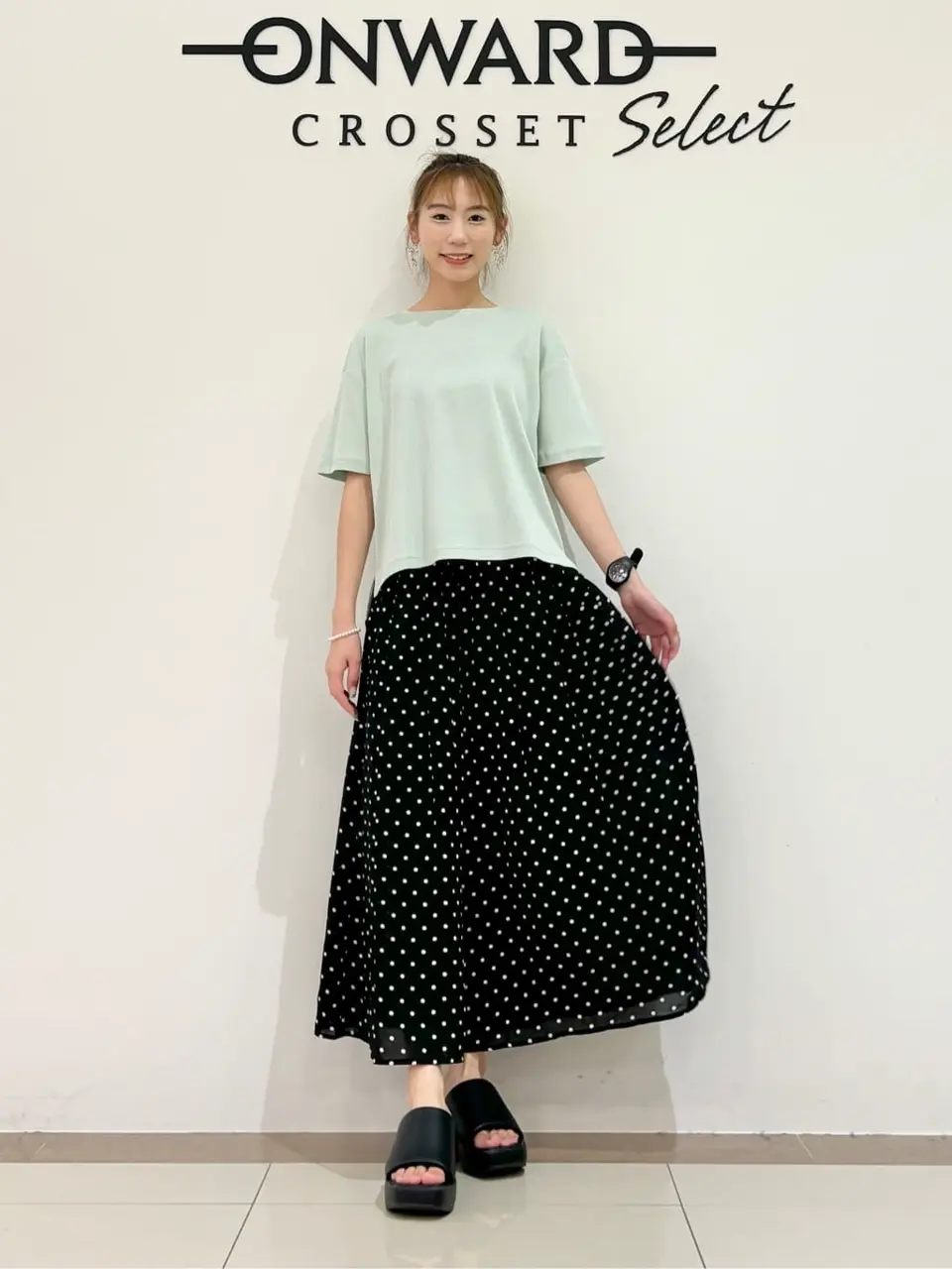 ONWARD CROSSET SELECT スタッフ コーディネート画像