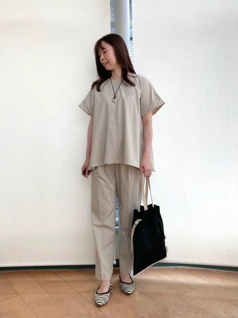 ONWARD CROSSET SELECT 檀 コーディネート画像