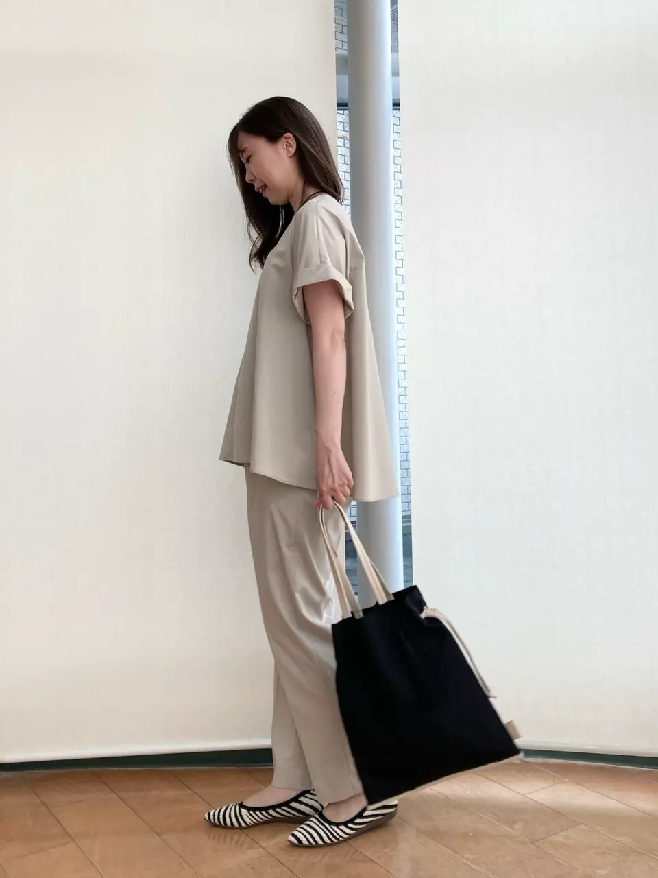 ONWARD CROSSET SELECT 檀 コーディネート画像