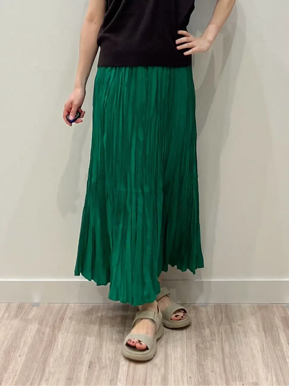 ONWARD CROSSET SELECT 林 コーディネート画像