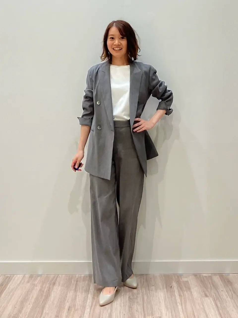 ONWARD CROSSET SELECT 林 コーディネート画像