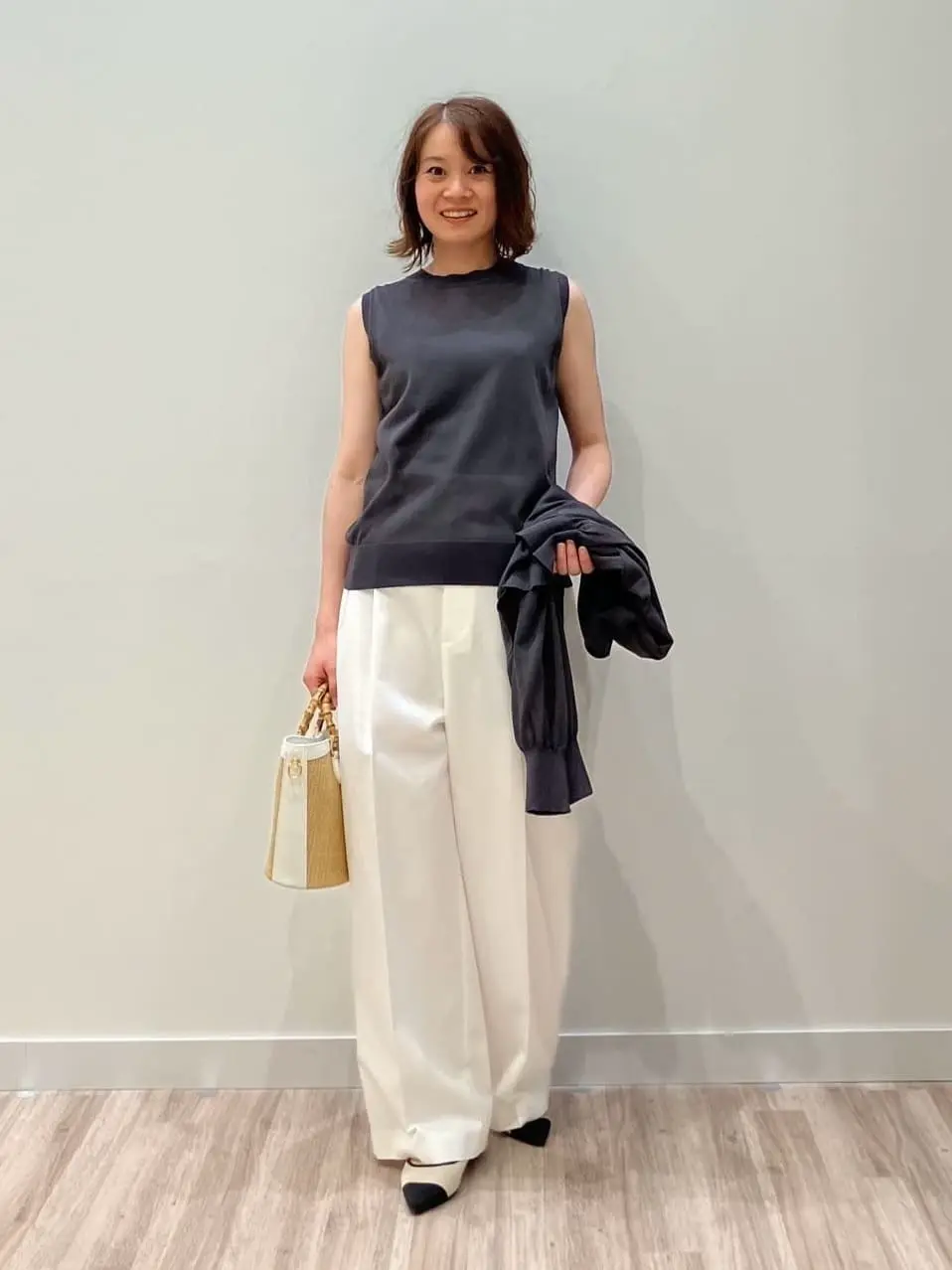 ONWARD CROSSET SELECT 林 コーディネート画像