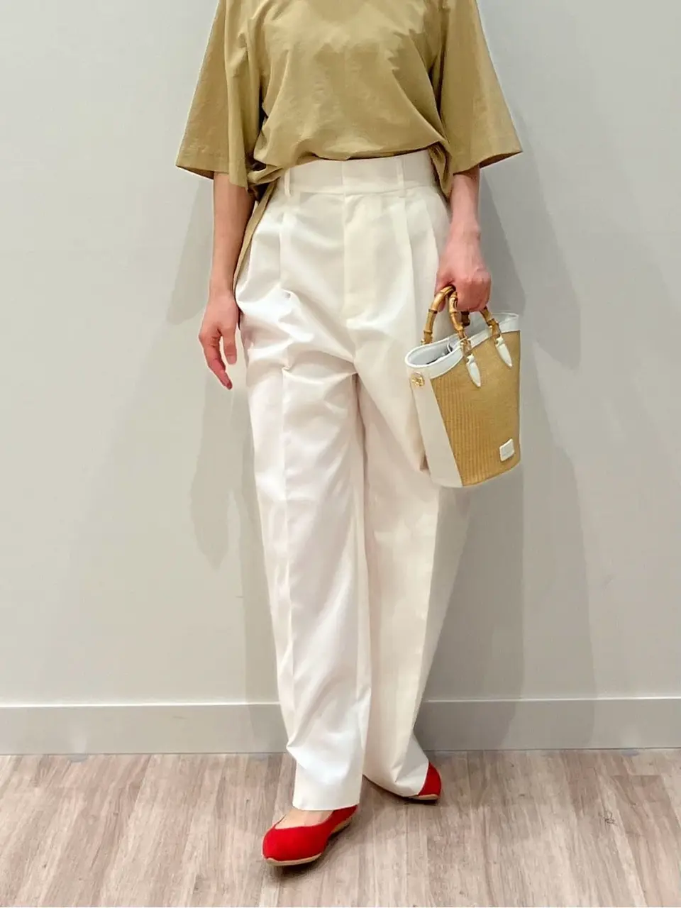 ONWARD CROSSET SELECT 林 コーディネート画像