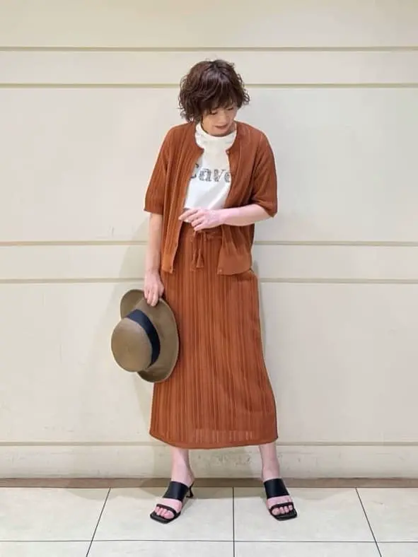 ONWARD CROSSET SELECT maruri コーディネート画像