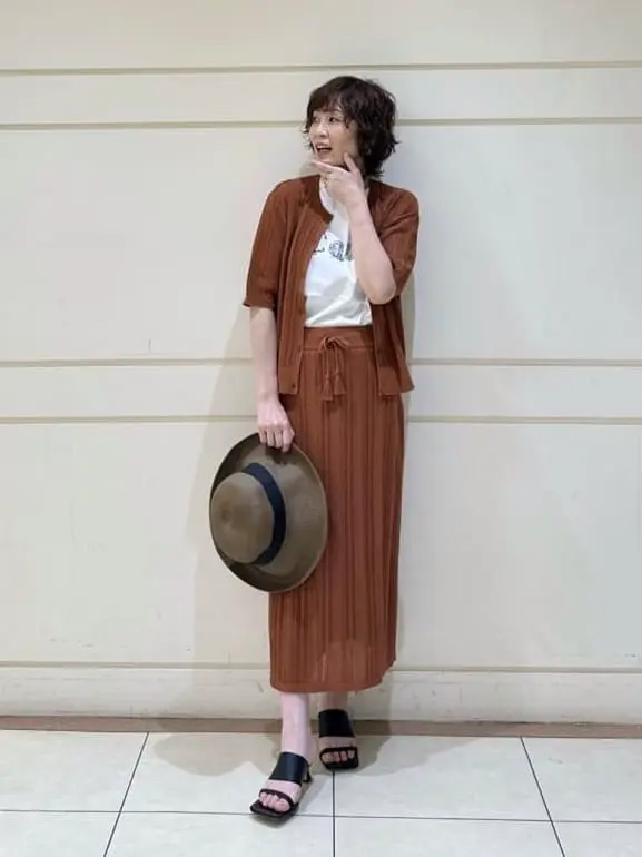 ONWARD CROSSET SELECT maruri コーディネート画像