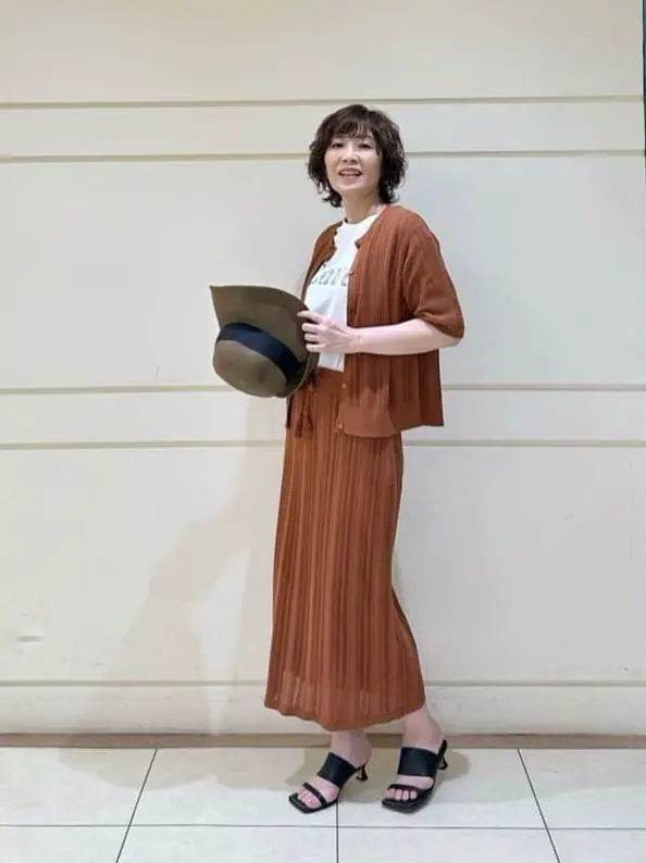 ONWARD CROSSET SELECT maruri コーディネート画像