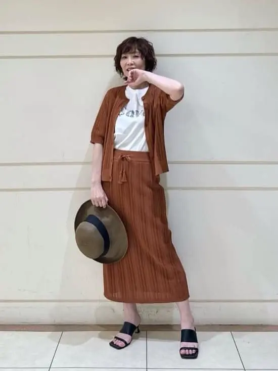 ONWARD CROSSET SELECT maruri コーディネート画像