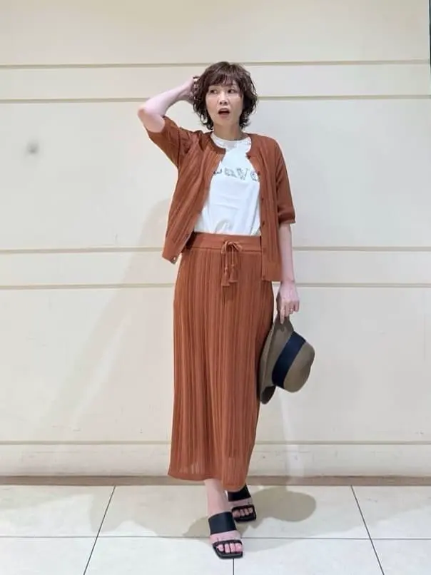 ONWARD CROSSET SELECT maruri コーディネート画像