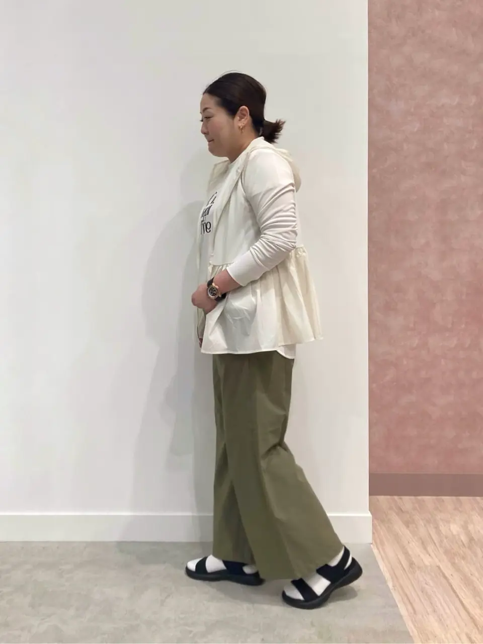 ONWARD CROSSET SELECT 野村 コーディネート画像