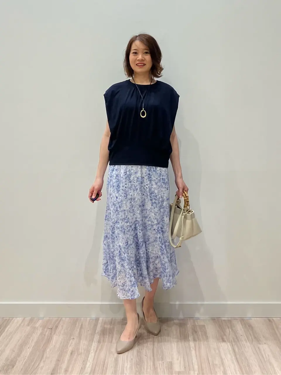 ONWARD CROSSET SELECT 林 コーディネート画像