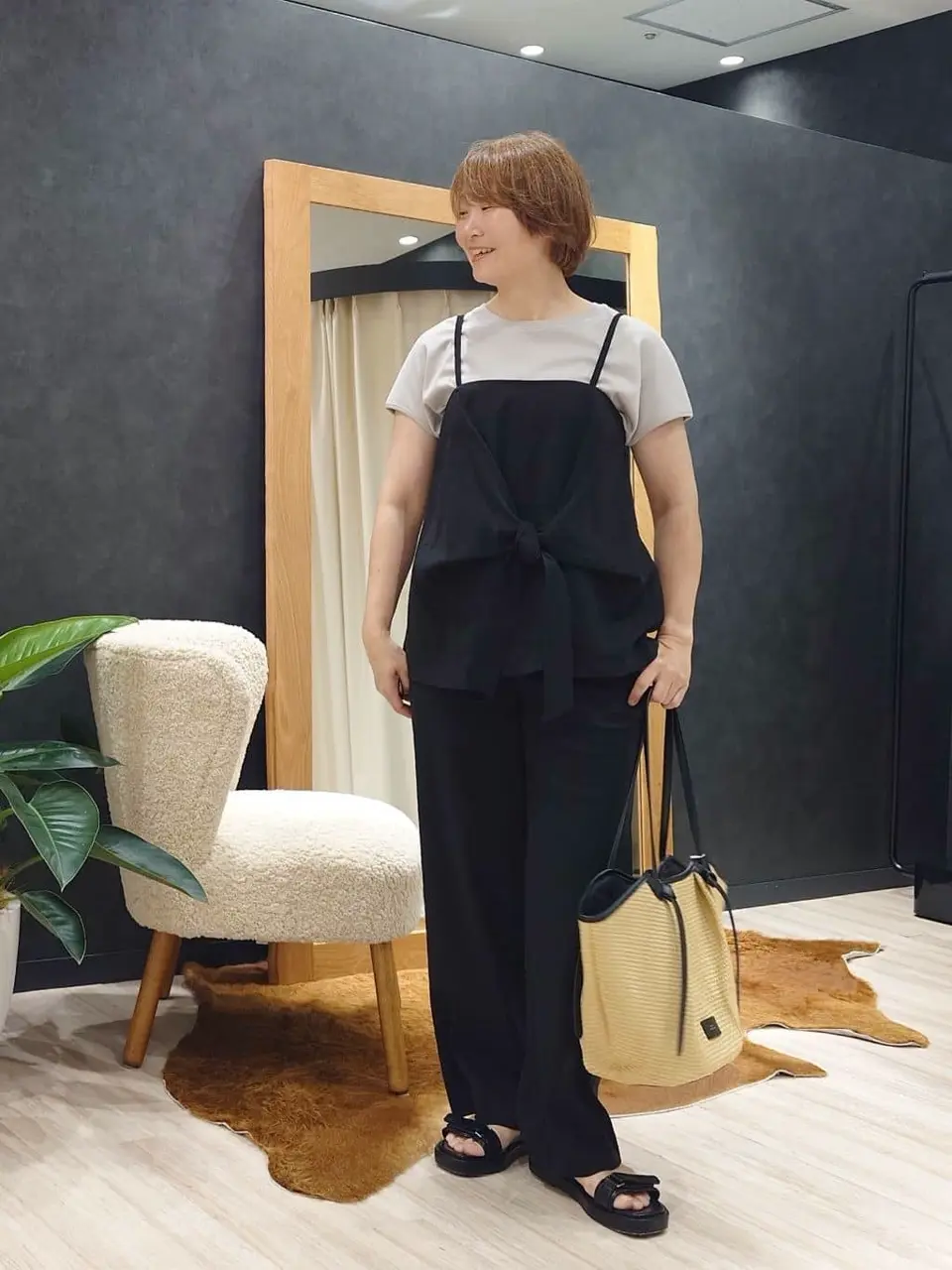 ONWARD CROSSET SELECT スタッフ コーディネート画像