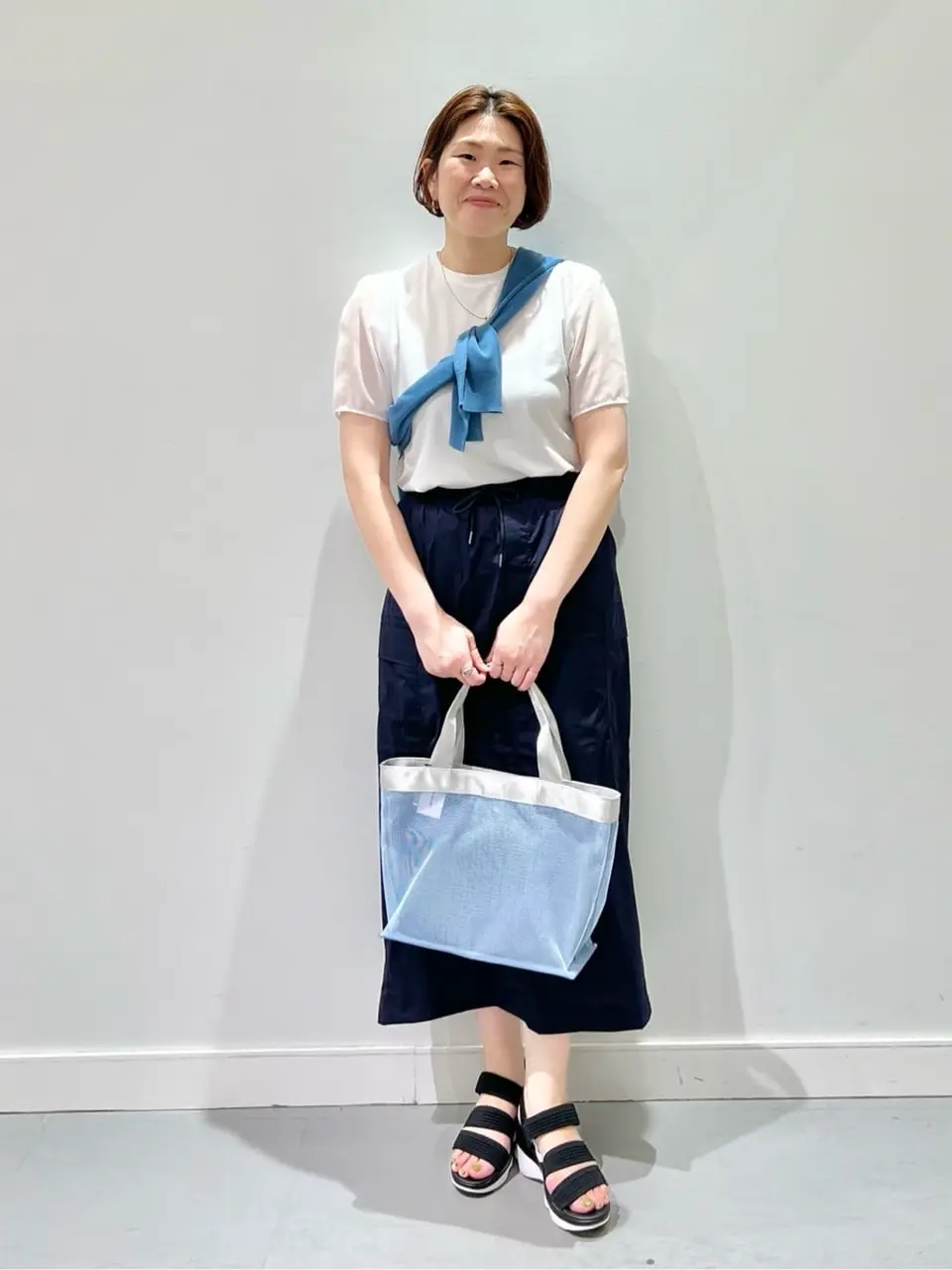 ONWARD CROSSET SELECT 林 コーディネート画像