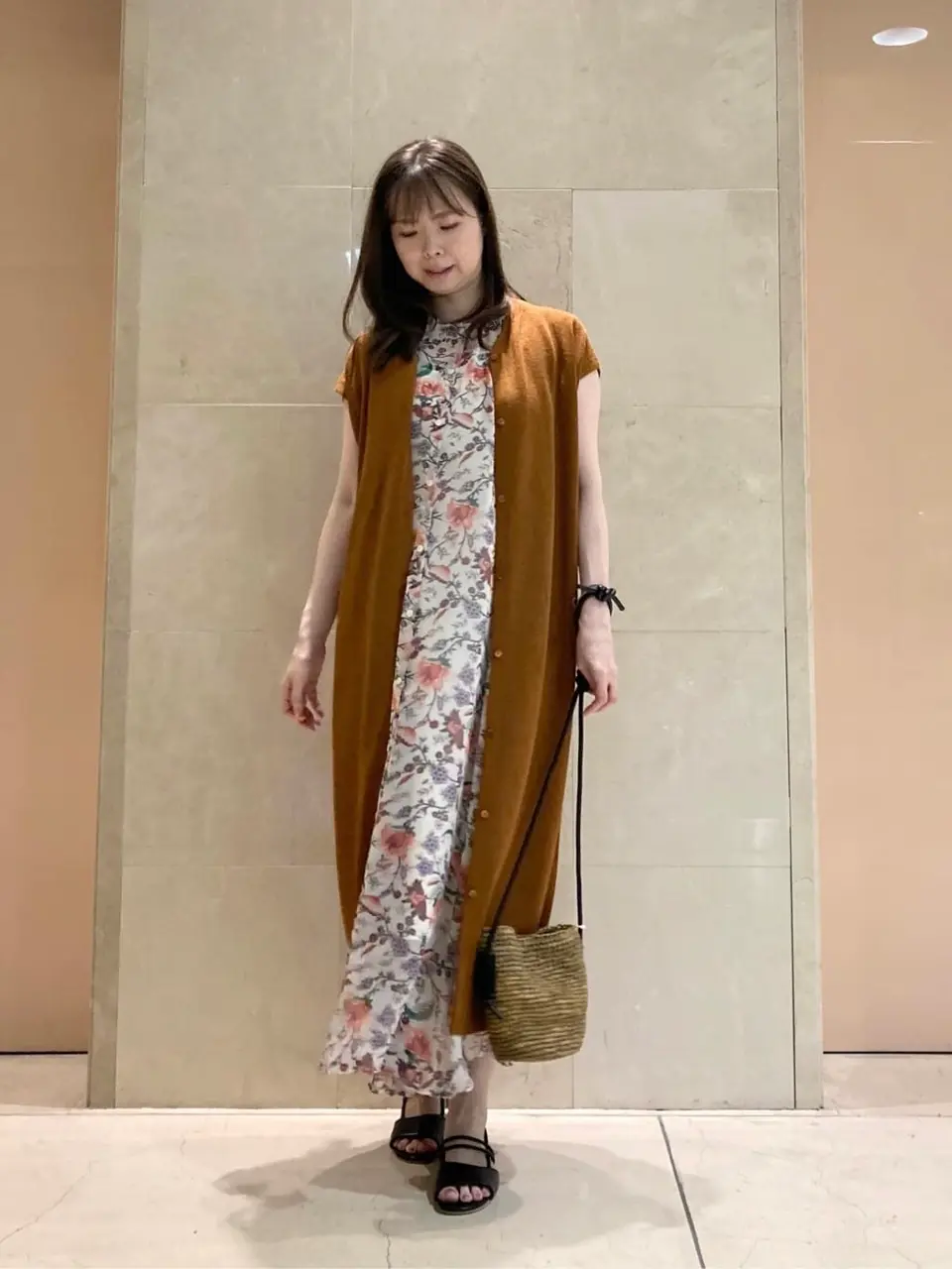 ONWARD CROSSET SELECT 檀 コーディネート画像