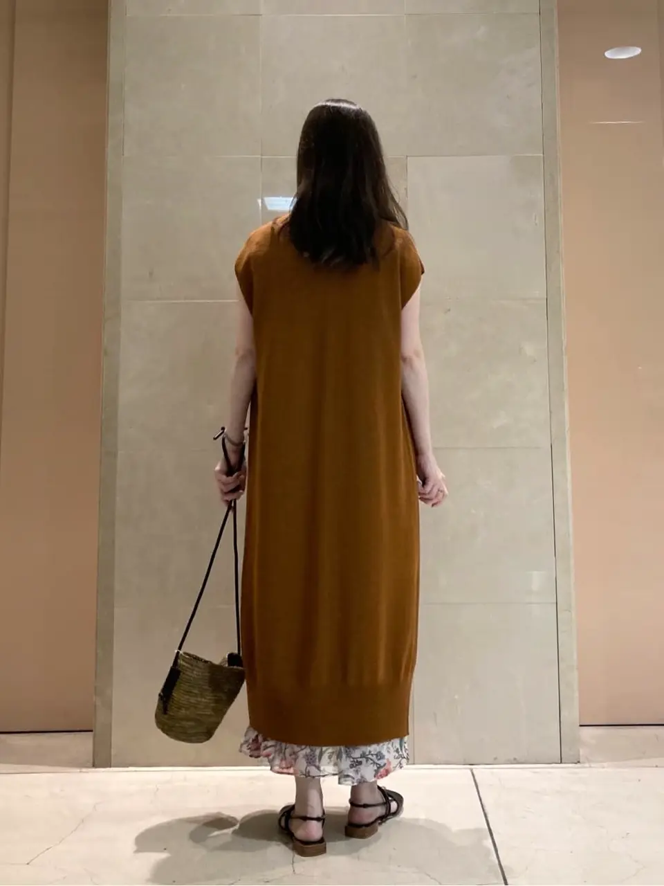 ONWARD CROSSET SELECT 檀 コーディネート画像