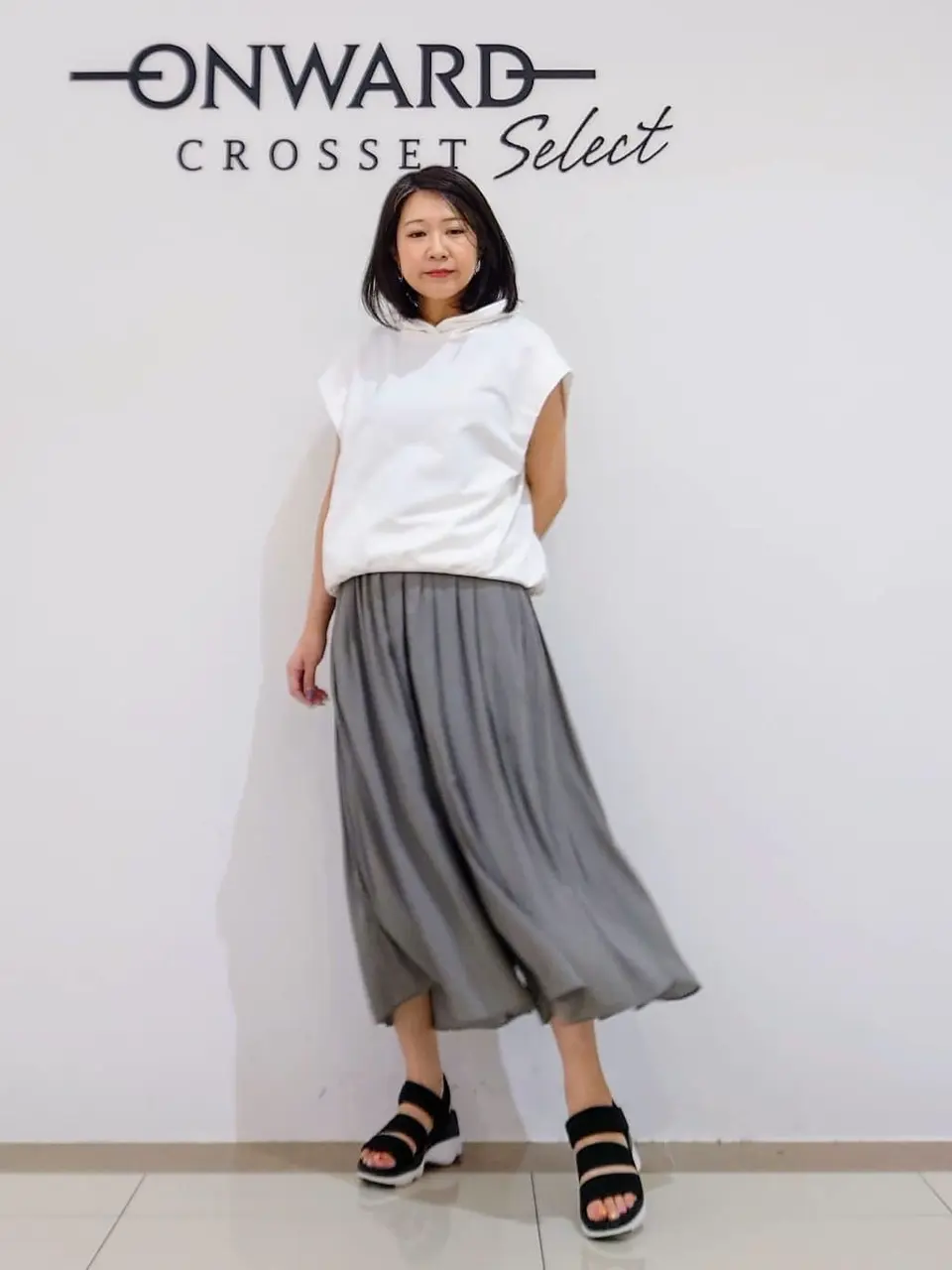 ONWARD CROSSET SELECT スタッフ コーディネート画像