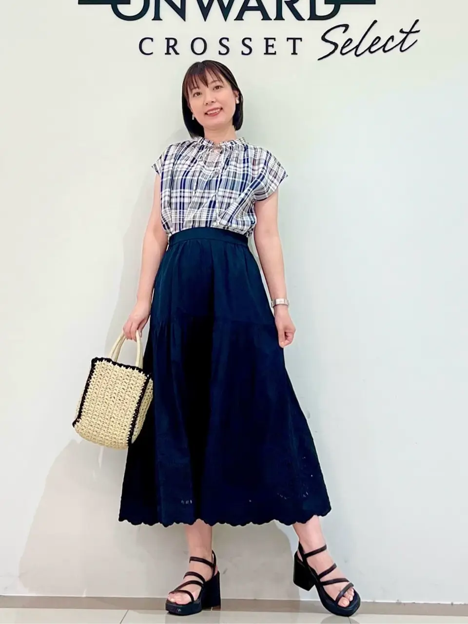 ONWARD CROSSET SELECT スタッフ コーディネート画像