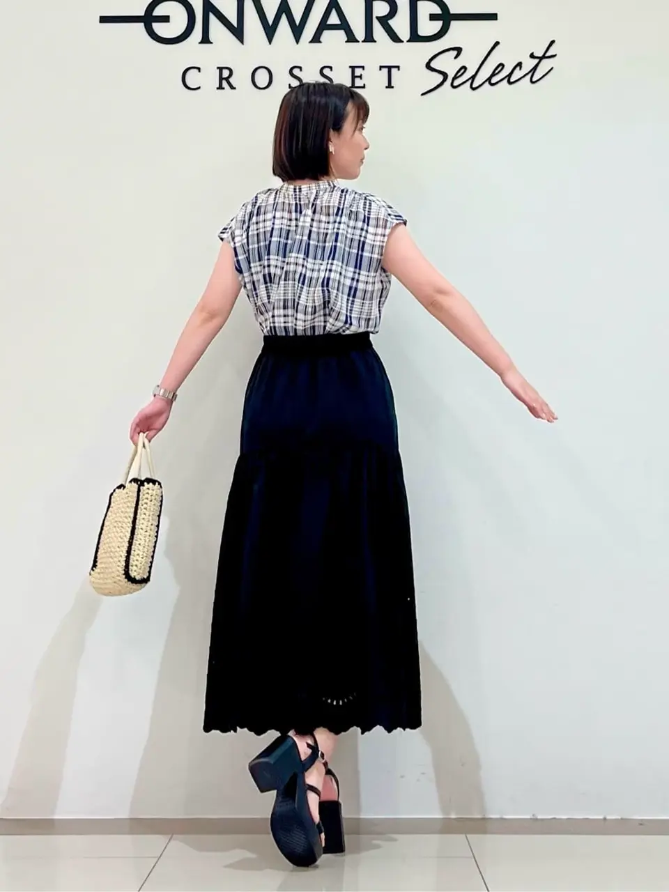 ONWARD CROSSET SELECT スタッフ コーディネート画像