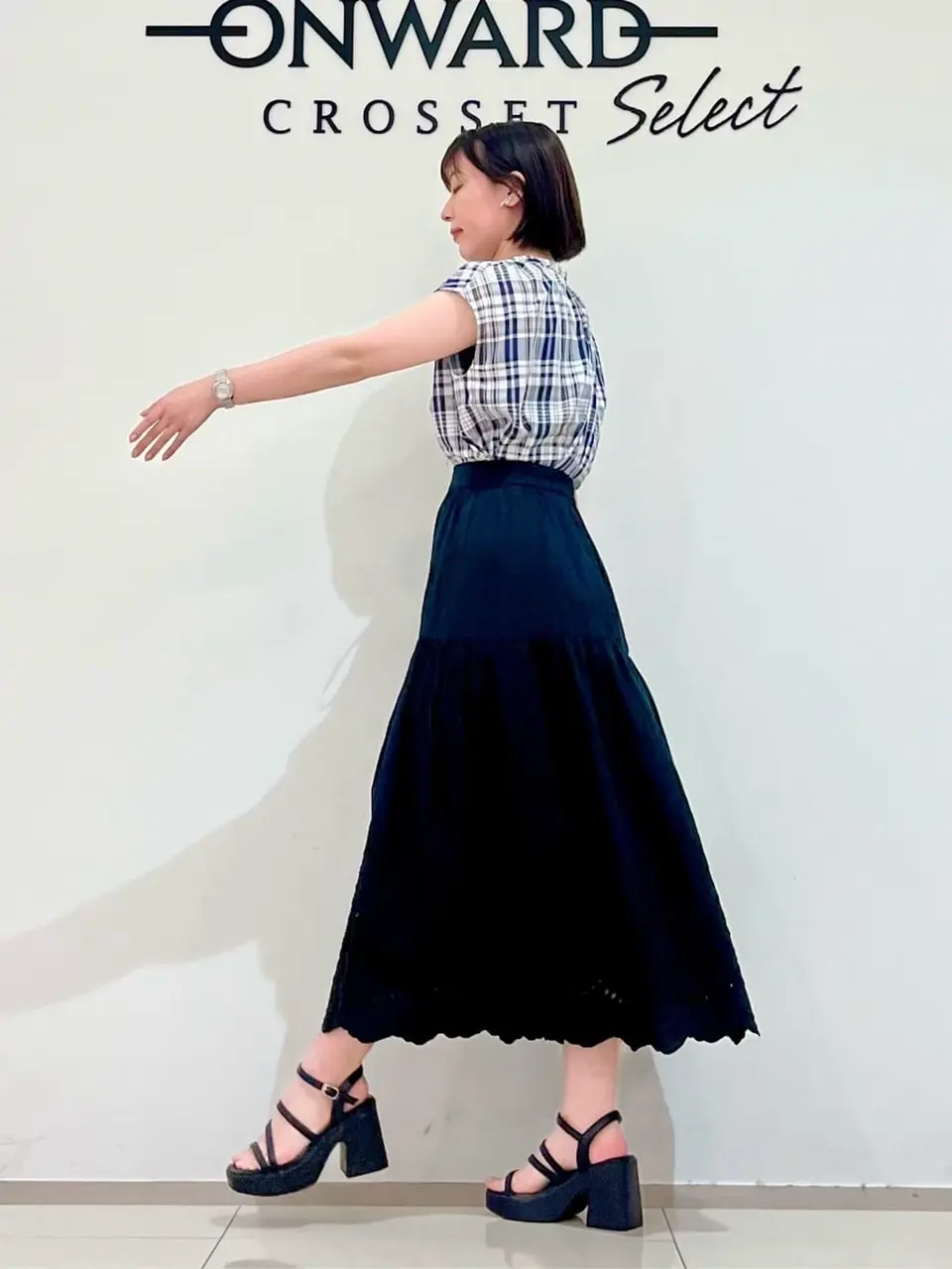 ONWARD CROSSET SELECT スタッフ コーディネート画像