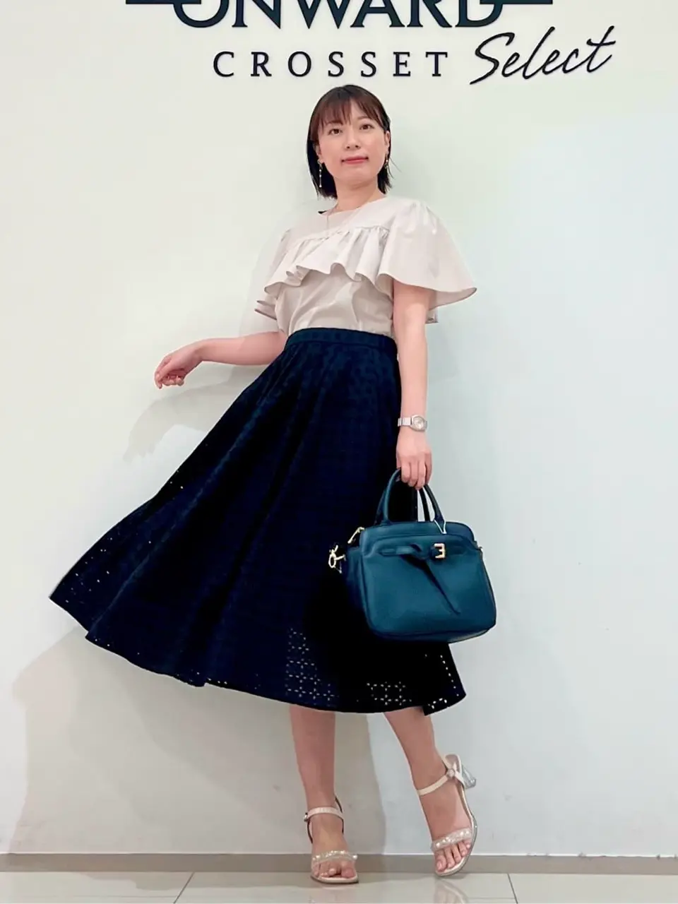 ONWARD CROSSET SELECT スタッフ コーディネート画像