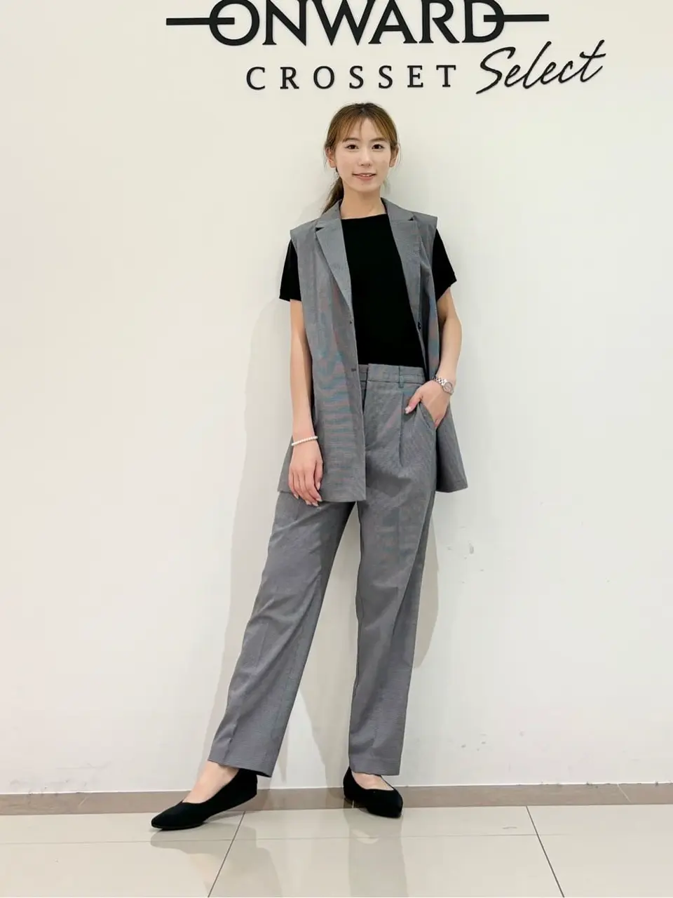 ONWARD CROSSET SELECT スタッフ コーディネート画像