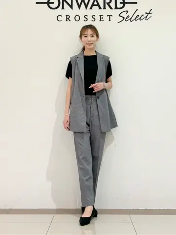 ONWARD CROSSET SELECT スタッフ コーディネート画像