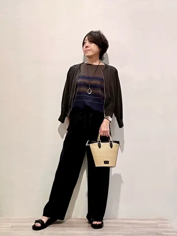 ONWARD CROSSET SELECT 亀山 コーディネート画像